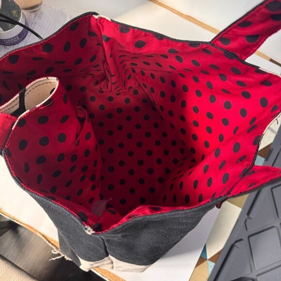 Disney funny face series Mickey & Minnie canvas bag - Picture 4 of 4